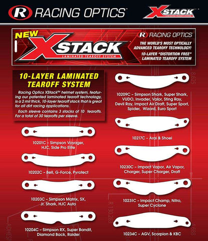 #10209CP: XStack Perimeter Seal Laminated Tearoffs for Impact, Simpson, etc (Brand New/Overstock)