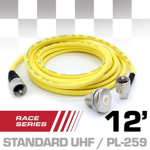 12' Rugged Radios RACE SERIES Antenna Cable Kit