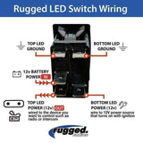 Waterproof Rocker Switch for Rugged Communication Systems